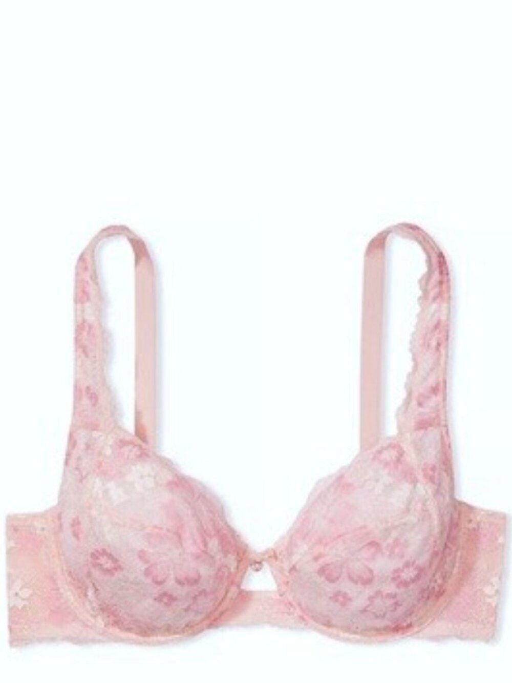 The Fabulous by Victoria’s Secret Full Cup 34DD Purest Pink Lace Bra 42DDD Nwt